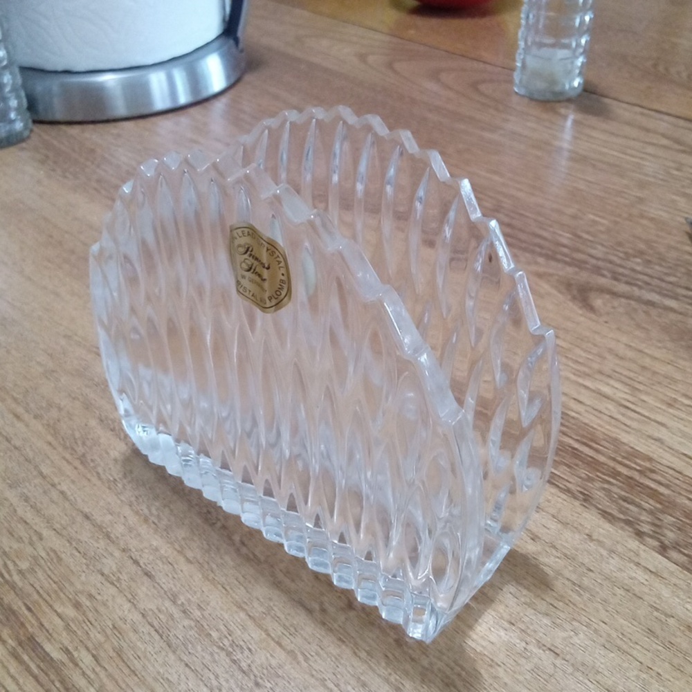 Vintage Princess House Royal Highlight Napkin Holder.